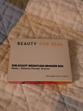 Beauty For Real Sun Sculpt Weightless Bronzer Duo - Neutral Bronze